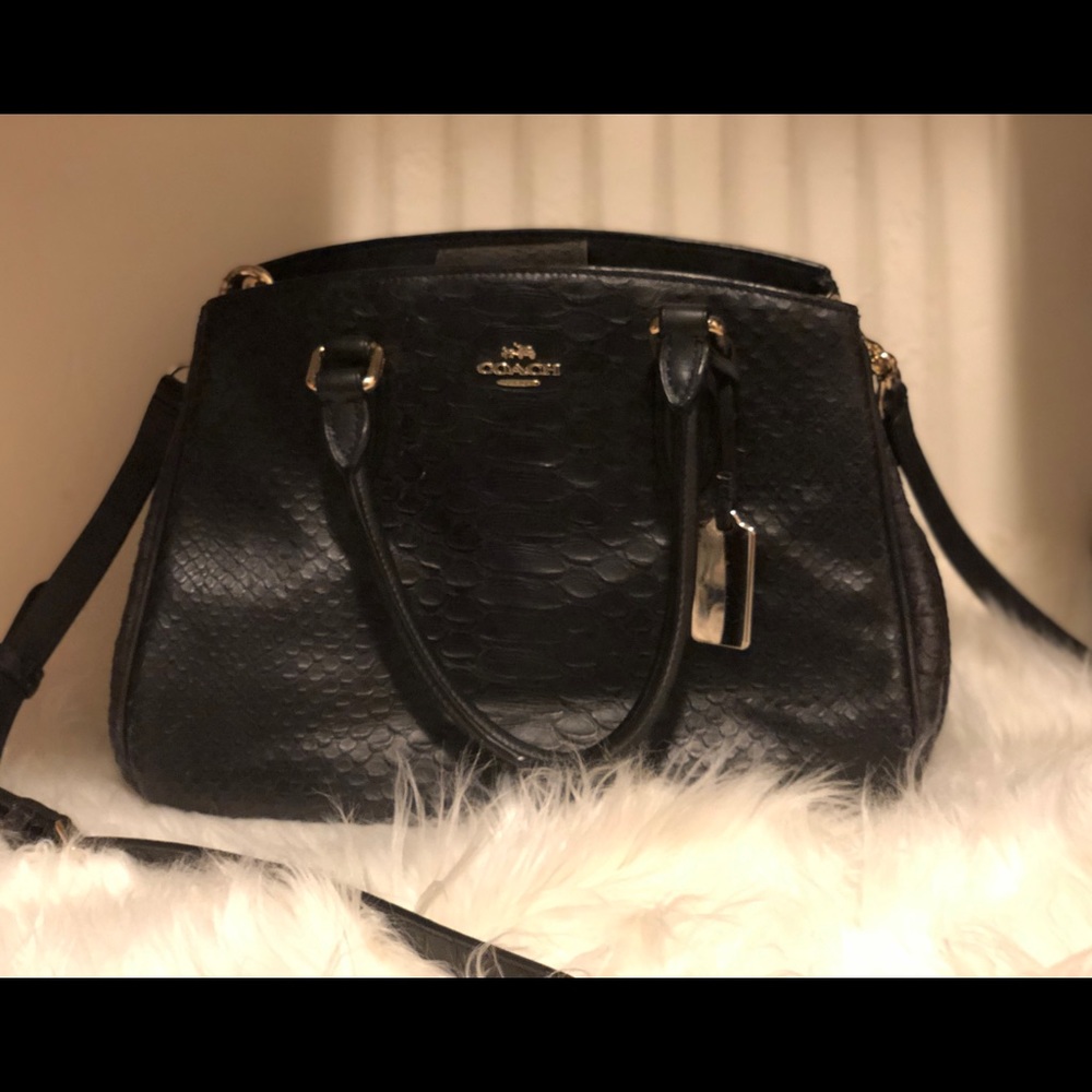 Black crossbody AUTHENTIC coach bag